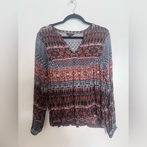Lucky Brand Bohemian Blouse